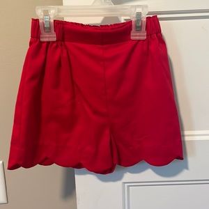 Bella Bliss girls red shorts